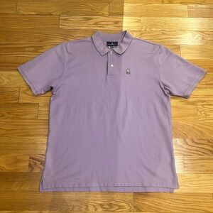 EUC Pyscho Bunny Pique Polo Shirt